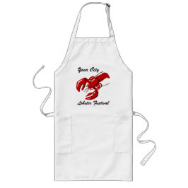 Lobster Festival City Apron-mall Långt Förkläde