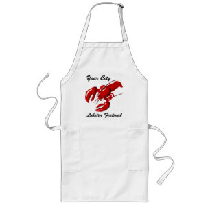 Lobster Festival City Apron-mall Långt Förkläde