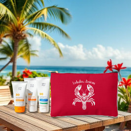 Lobster-Fisherman Core-Hawaiian-Cherry Red