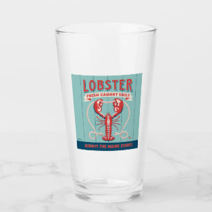 Lobster Fresh Caught Daily Maine Glaskopp