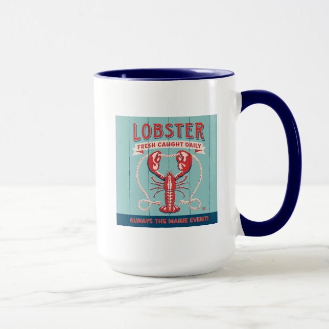 Lobster Fresh Caught Daily | Maine Mugg (Höger)