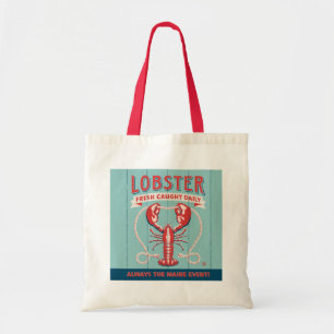 Lobster Fresh Caught Daily Maine Tygkasse