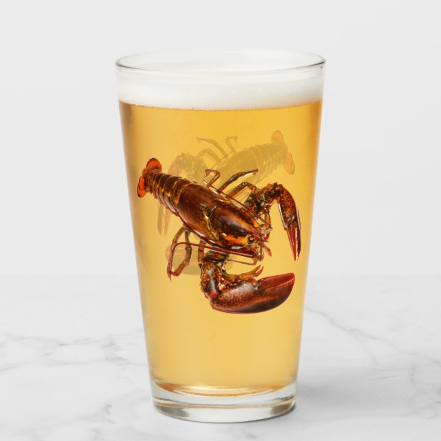 Lobster Glaskopp (Framsida fylld)