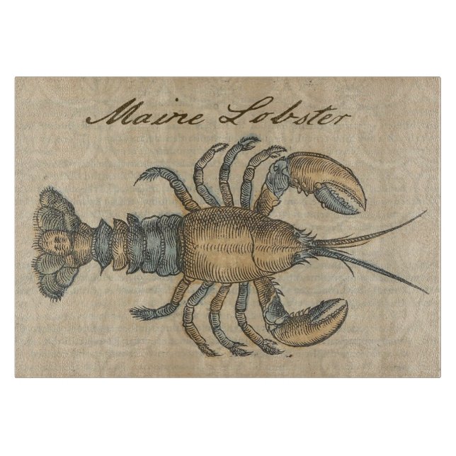 Lobster Illustration Antique Maine Seafood (Framsidan)