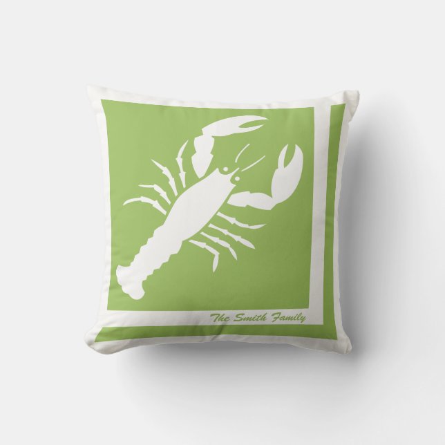 Lobster Image Personlig American MoJo Pillow Kudde (Framsida)