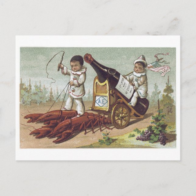 Lobster Kids Vykort (Framsida)