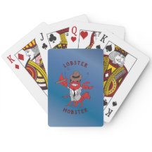 Lobster Mobster 🦞 Tecknad Gangster