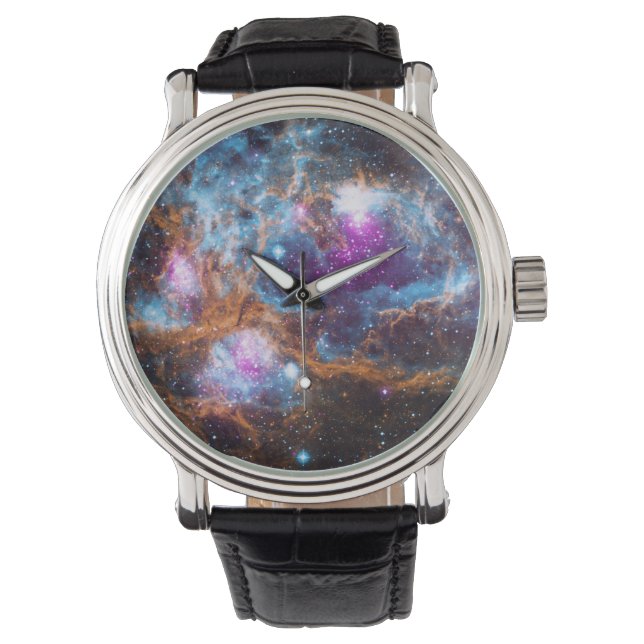 Lobster Nebula - Cosmic Winter Wonderland Armbandsur (Framsida)