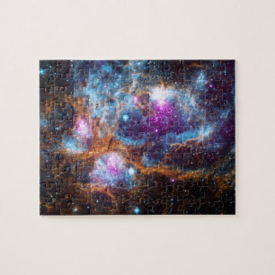 Lobster Nebula - Cosmic Winter Wonderland Pussel