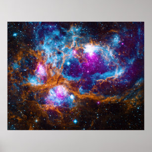 Lobster Nebula eller NGC 6357, ZGOA Poster