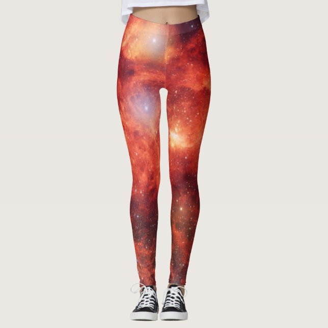 Lobster Nebula Leggings (Framsida)