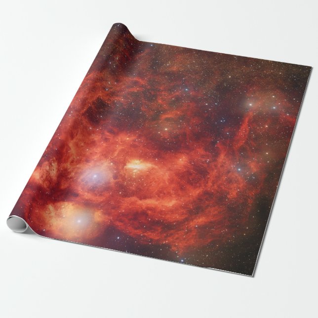 Lobster Nebula Presentpapper (Utrullad)