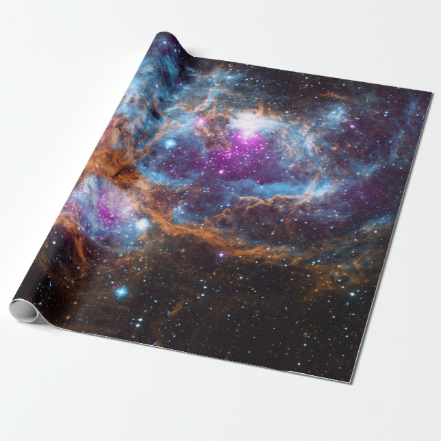 Lobster Nebula Presentpapper (Utrullad)