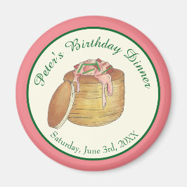 Lobster Newburg Newberg Seafood Dinner Party Magnet