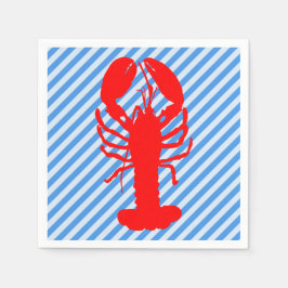 Lobster och Strips Pappra Party Pappersservett