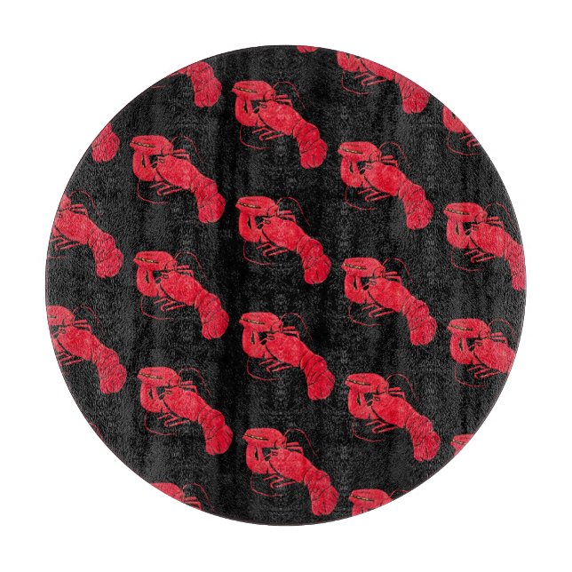 Lobster on Black Background av Marsden Hartley (Framsidan)