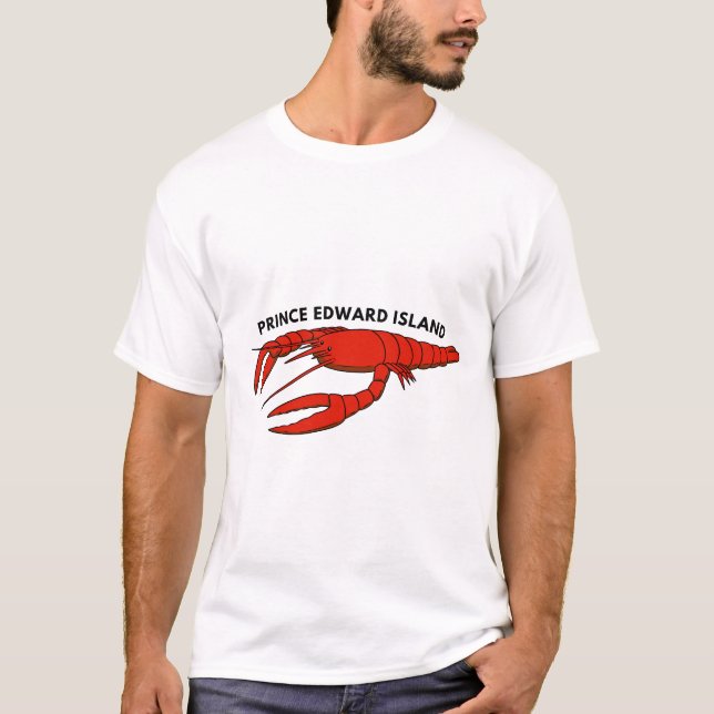 Lobster PEI T-Shirt (Framsida)
