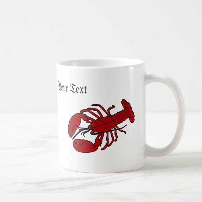 Lobster Personlig mugg (Höger)