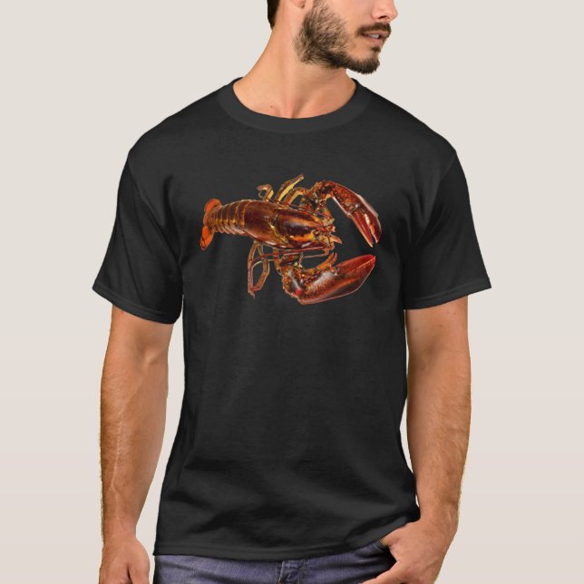 Lobster Photo T Shirt (Framsida)