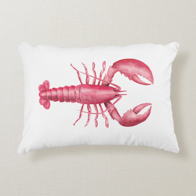 Lobster Pillow Prydnadskudde (Framsidan)