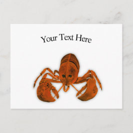 Lobster Postcard Vykort