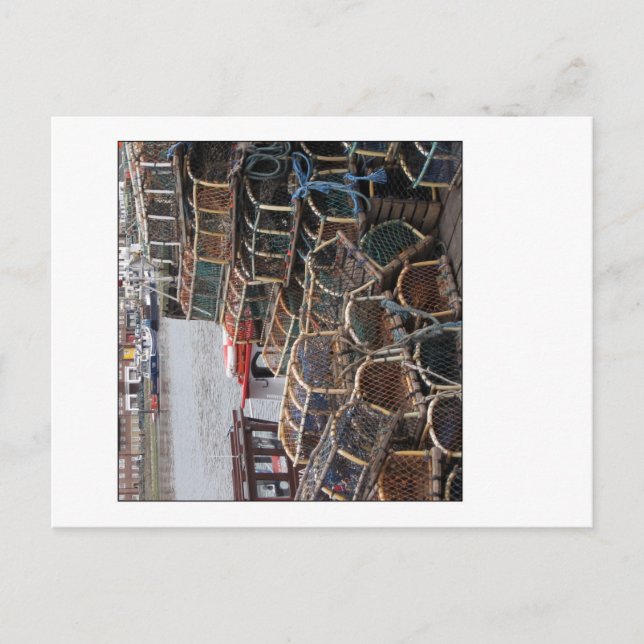 Lobster Pots Vykort (Framsida)