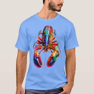 Lobster Rainbow TShirt T Shirt