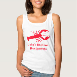 Lobster Red Jojojo's (Namn) Seafood Restaurant T Shirt