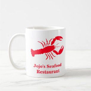 Lobster Red Jojojs sjömatsrestaurant (Namn) Kaffemugg