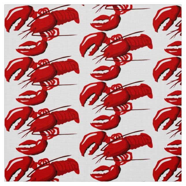 Lobster Seafood Tyg (Provkarta)