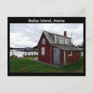 Lobster Shack, Bailey Island, Maine Vykort