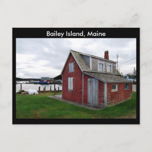 Lobster Shack, Bailey Island, Maine Vykort