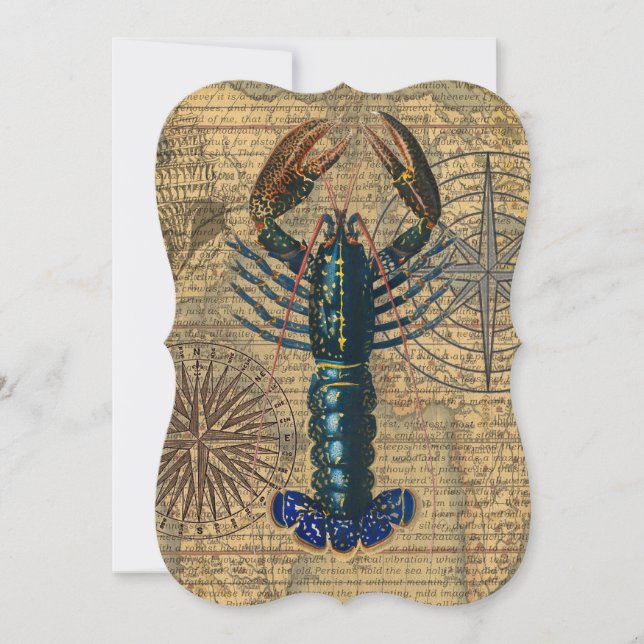 Lobster Shellfish Seafood Maine Classic Ocean (Framsida)