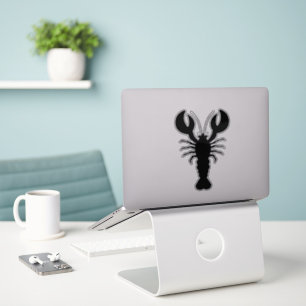 Lobster Silhouette Klistermärken