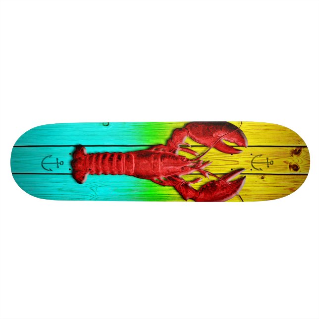 Lobster Skateboard Deck (Horisontell)