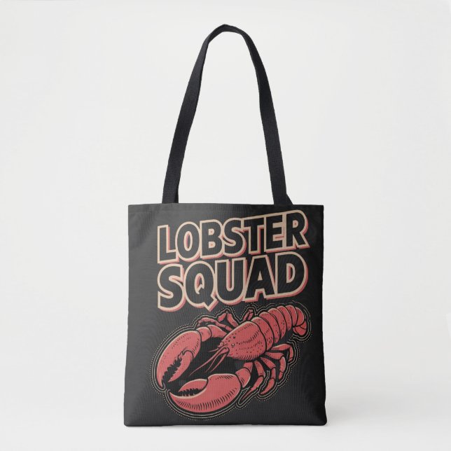 Lobster Squad Tygkasse (Framsida)