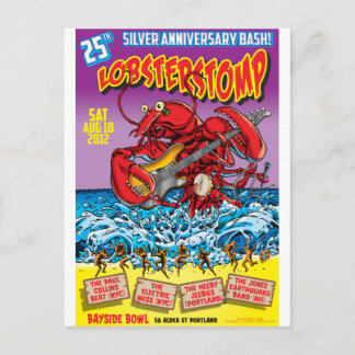 LOBSTER STOMP Poster Art av Mort Todd Vykort