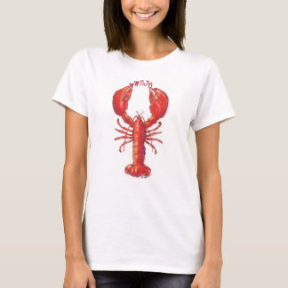 Lobster T-Shirt för kvinnor som stöder JBP