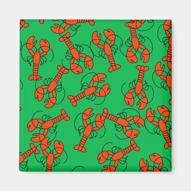Lobster Tapet Magnet (Framsidan)