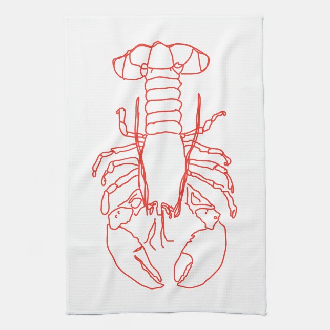 Lobster Tea Towel Kökshandduk (Vertikal)