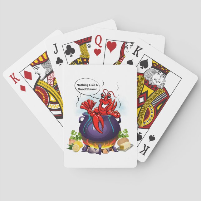 Lobster-uppspelningskort Casinokort (Baksidan)