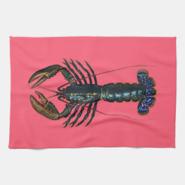 Lobster - Vintagens utformning Kökshandduk