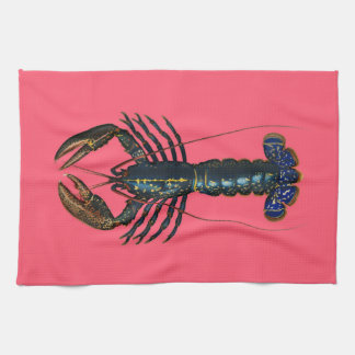 Lobster - Vintagens utformning Kökshandduk