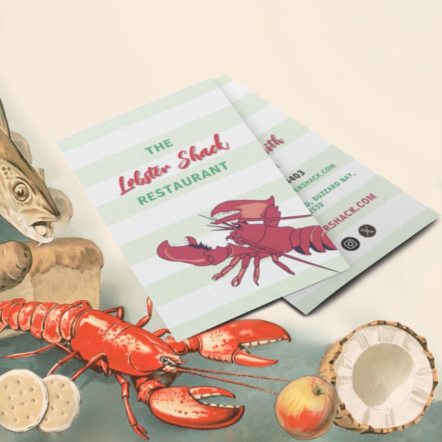Lobster Visitkort (Skapare uppladdad)