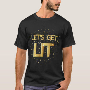 Loc_d Hair Black Woman God jul Santa Hat X T Shirt