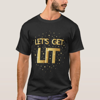 Loc_d Hair Black Woman God jul Santa Hat X T Shirt