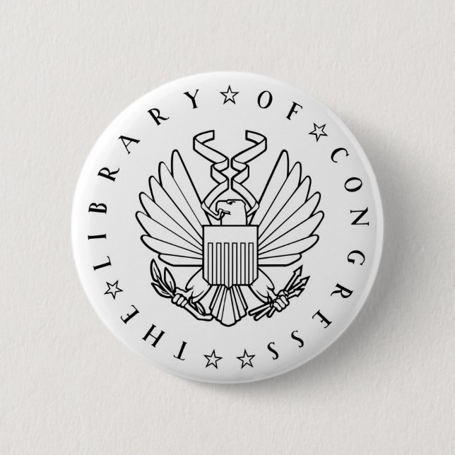 LOC knäppas (vit) Knapp (Framsida)