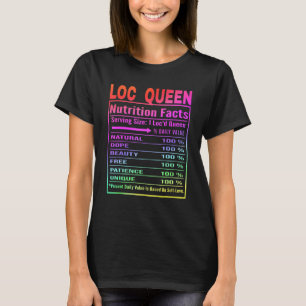 Loc Queen Nutrition Facts Locd Queen Locd Life T Shirt