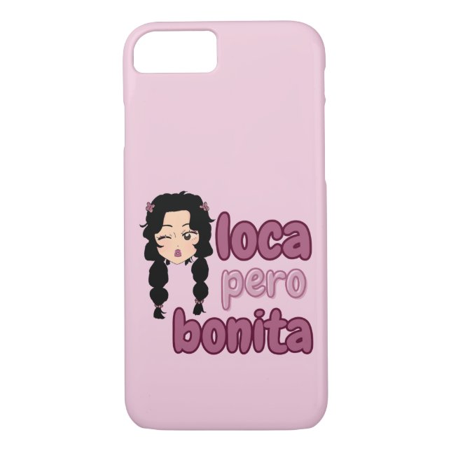Loca Pero Bonita Case-Mate iPhone Skal (Baksida)