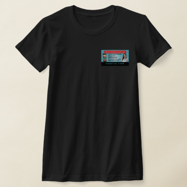 Local City Ställe T-shirt (Laydown)